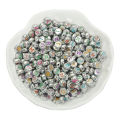 100pcs Letter Beads Alphabet Charms DIY Beads For Bracelet Necklace Jewelry Making. 