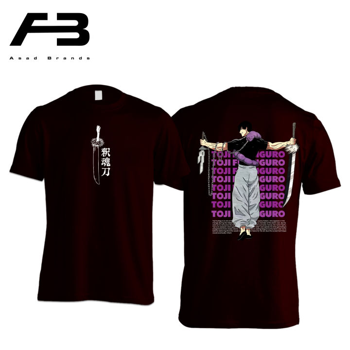 Fushiguro Toji Design Graphic Tee For Men and Women