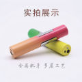 Debang Internet Celebrity Best-Seller on Douyin Gradient Color Metal Windproof Red Flame Lighter Creative Gift Lighter Wholesale. 