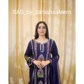 Stitched 2 pc pheran suit for women. 