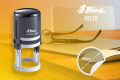 Shiny Printy Stamp Round R-538 38 mm (Customize Stamp) (For doctor and official stamp permission letter must). 