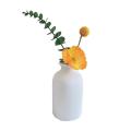 ins style ceramic small vase mini poppy artificial flower living room bedroom retro flowers dried flower decorative ornaments. 
