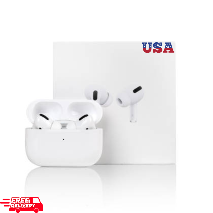 USA AirPods Pro (2nd Generation) Wireless Earbuds, Up to 2X More Active Noise Cancelling, Adaptive Transparency, Personalized Spatial Audio, MagSafe Charging Case, Bluetooth Earphones compatible with All Devices