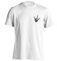 Skirt skeleton hand pocket t shirt hipster tumblr instagram weheartit geek nerd grunge halloween goth weird tea US size. 