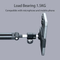 ALOGY Extendable Recording Microphone Scissor Arm Stand with Microphone Clip Table Mounting Clamp Microphone Suspension Stand Twist Boom Arm Bracket With Lifting Rod for Podcast Live Streaming Gaming. 