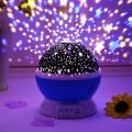 StarMaster Dream Rotating Projection Lamp Room Decor Lights Stars Sky LED Night Light Table Night Lamp Battery USB Night Light For Children. 