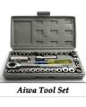 Aiwa Professional Car Tool Kit 40 Pcs With Box. 