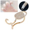 High Quality False Nail Nail Rings Reusable French Fake Nails Fingertip Nail Rings Removable Causal Manicure Nail Ring Girls. 