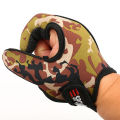 Fishing Gloves 2 Fingers Protector Breathable Anti-Slip Anti-Cut Fishing Gloves ZHANGBEI. 