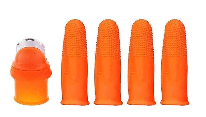 uick Finger Rubber Vegetables Thumb Knife, Finger Covers for Kitchen and Garden, Thumb Cutter