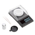 0.001G Precision Electronic Scales Digital Weighing Gem Jewelry Diamond Scale Portable Lab Weight Milligram Scale 20G 0.001G. 