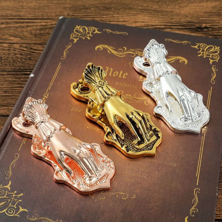 High Quality Hand-shaped Paper Clip DIY Scrapbooking Metal Decorative Clips Stationery Binder Clips Students