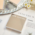 【2024】 Waterproof powder with mirror, durable makeup, full face coverage, compact powder, cosmetics base, 3 colors. 