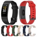 For Realme Band RMA199 Solid Color Silicone Watch Band. 