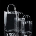 Women Clear Tote Bag PVC Transparent Handbag with Handle Shoulder Beach Trendy Shopping bags for Ladies. 