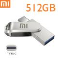 Xiaomi 2in1 Pendrive USB Flash Drive 1TB 2TB 128GB for TYPE-C PC High Speed USB 3.0 Stick Memory Stick All Metal Dual Interface. 
