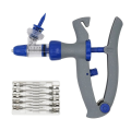 2ML Continuous Vaccine Injection Veterinary Syringe for Livestock Cattle Sheep Chicken. 