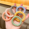 12 Pcs Spiral Hair Ties - Elastic, Colorful, and Comfortable for All Hair Types. 