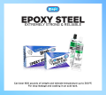 Pack of 10 Magic Epoxy Steel, Epoxy Economy Pack (Full Box). 