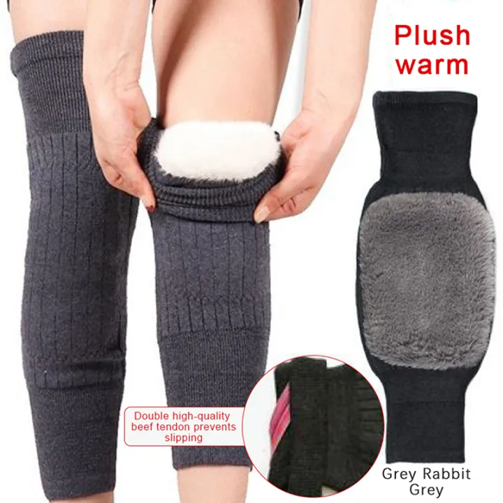 2Pcs/%201%20Pair%20Knee%20warmer%20for%20men%20and%20women%20thermal%20legs%20warmer%20for%20medical%20use%20fleece%20brace%20warmer%20knee%20pain%20relief%20-%20Image%204