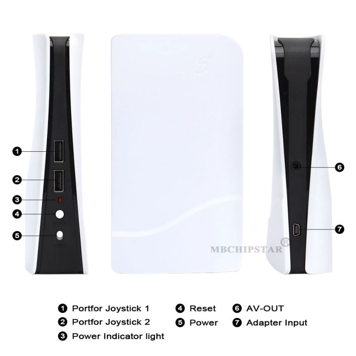 Retro%20Video%20Super%20Mini%20P5%20Game%20Console%208%20Bit%20Game%20Box%205%20With%20620%20Classic%20Game%20AV%20Out%20Dual%20Wired%20Controller%20-%20Image%206