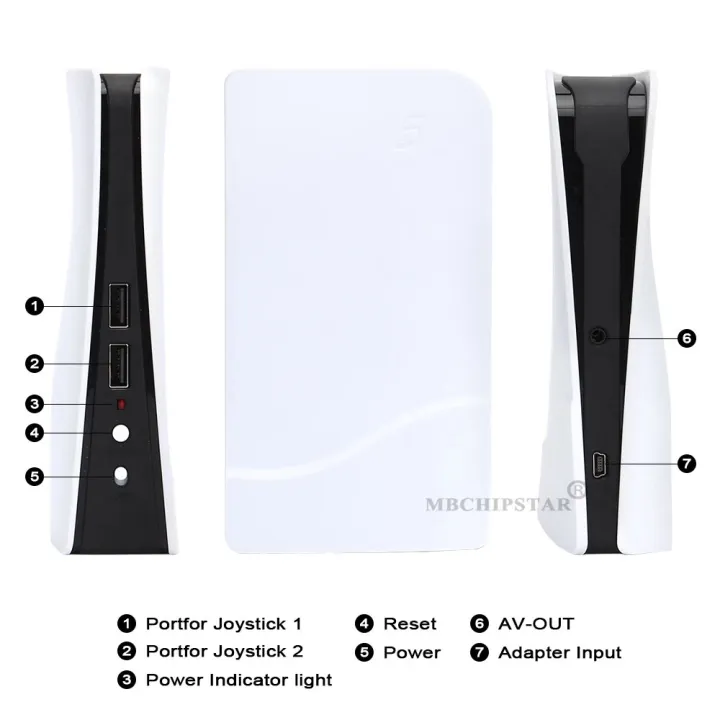 Retro%20Video%20Super%20Mini%20P5%20Game%20Console%208%20Bit%20Game%20Box%205%20With%20620%20Classic%20Game%20AV%20Out%20Dual%20Wired%20Controller%20-%20Image%206