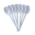 Plastic Spoons Disposable Transparent Pack of 50. 