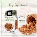 Wonderland Foods Raw California Almonds 1Kg Pouch Pack | Badam Giri | Nutritious & Delicious High in Fiber & Boost Immunity | Dry Fruits Real Nuts | Gluten Free. 