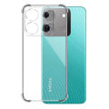 Infinix Smart 7 Back Cover Transparent Soft Silicone Clear Case. 