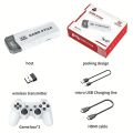 (M2)Video Game Stick 4K Console 64G Built-in 20000 Games Retro Handheld TV Game Console Wireless Controller For GBA Kid Game. 