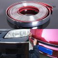 【Ready stock Universal 6mm 15mm 18mm 22mm Car Chrome Styling Decoration Moulding Trim Strip. 