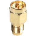 1x USB Type C 3.1 Male to Micro-USB 2.0 5 Pin Female Data Adapter & 1x SMA Male Plug to RP-SMA Female RF Coax Adapter. 