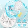 Portable Ultrasonic Washing Machine,Mini Turbo Washer, Turbine Sterilizes Compact Washer with USB for Travel, Business Trip Apartment,Dorm, Light Personal Laundry (Automatic). 