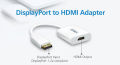 DisplayPort to HDMI Active Adapter DP to HDMI Conveter display port male to hdmi female adapter. 