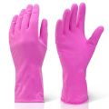 Washing Clothes Kitchen Chores Latex Gloves Solid Household Dishes. 