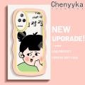 chenyyka For Xiaomi Poco F4 Redmi K50 Pro K40s Case Fashion Naughty Girl Pattern Colorful Lovely Cream Wave Border Clear Shockproof Phone Cases Creative Transparent Casing Simple Gentle Protective Cover. 