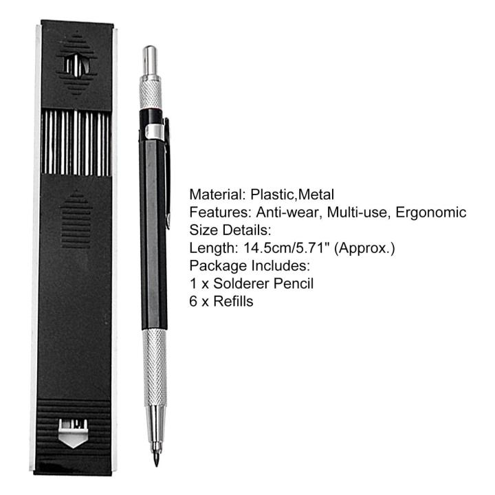 Mechanical Pencil Wide Application Rounded Edge Drafting Pencil