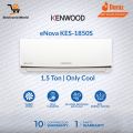 KENWOOD  AC 1.5 Ton e-NOVA KEN-1850S  -Non-Inverter Latest Model - 100% Copper Condenser -3 Years Compressor Warranty. 