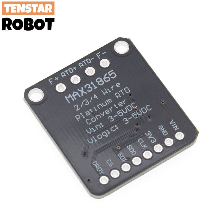DAOKAI MAX31865 PT100 To PT1000 RTD-to-Digital Converter Board 3.3V/5V Temperature Thermocouple Sensor Amplifier Module For Arduino With -50 To 200