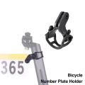 Road Electric Bike Number Plate Holder Fixed Gear Bracket Racing Card Mount Ultralight Bicycle Rear License Rack. 