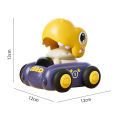 Interactive Dino Car Interactive Dinosaur Car Toy for Kids Pull Back Inertial Drive Truck with Educational Benefits Perfect Gift for Boys Girls Press Go Dino Car. 