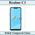 Realme C1 Tempered Glass Screen Protector Premium High Quality Polish Glass For Realme C1. 
