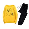 New Butterfly and Stars Printed Summer Tracksuit T-Shirt and Trouser For Women - Fashionable and Cool Women's Tracksuit. 
