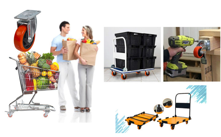 4%20pcs%204%20inch%20Swivel%20Caster%20Wheels%20with%20Dual%20Locking,%20Heavy%20Duty%20of%201400lbs,%20Premium%20Polyurethane%20No%20Noise%20Wheels%20for%20Furniture%20and%20Cart%20Set%20of%204(Free%20Bolts%20and%20Nuts%7C.TYRES%204%20INCH,%20-%20Image%205