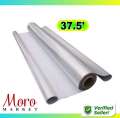 Premium Multipurpose Organic food wrapping paper Roll Eco-Friendly Freshwrapp Aluminium Foil Kitchen Prime Food Grade Aluminium Foil - 37.5 Sq Ft - Silver. 