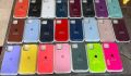 Official silicone Back Cover / Case with Apple Logo for Iphone 11 12 13 14 15 16 Pro Max Back cover. 