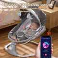 Baby Swing Electric Auto Cradle Swing Chair For New Born Baby (Music + Bluetooth Function + Food Tray). 