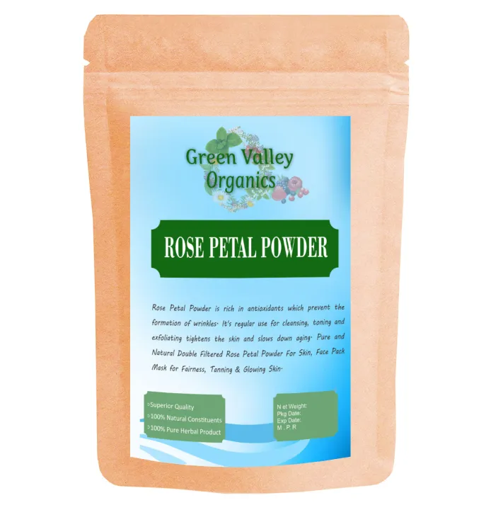 Organic Rose_Petal Powder 300gm | Daraz.pk