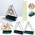 Mosquito Coil Stand Triangle Anti-scald Mosquito Coil Holder Stand Wax Melt Burner Home Decoration Aromatherapy Burner QS Mart. 