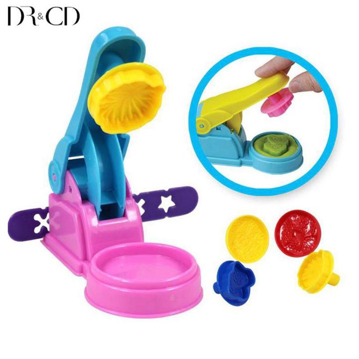 7Pcs/Set Play Clay Moulds 3D Play Dough Model Plasticine Tools Learning And Education Toys For Kids Birthday Gift